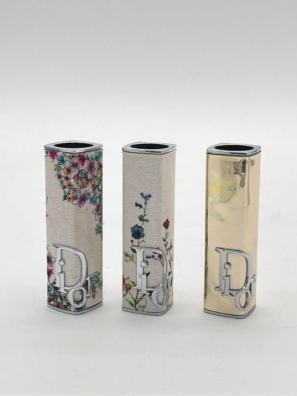 Authentic Dior Addict Limited Edition Refillable Case Lipstick Holder Set Of 3 - Picture 5 of 16